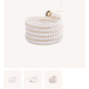 Victoria Emerson pearl wrap bracelet